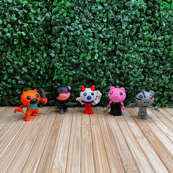 PIGGY Roblox Collectible Figures Series 1 Bundle ROBBY CHASE Rare Clowny - Picture 1 of 14
